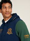 Joules Official Burghley Navy Blue Hooded Sweatshirt