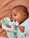 JoJo Maman Bébé Green Koala Appliqué Zip Cotton Baby Sleepsuit
