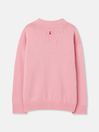 Joules Hattie Pink Character Intarsia Knit Jumper