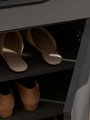 .COM Graphite Grey Damien Shoe Storage