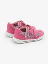 Start-Rite Pink Girls' Start-Rite Floral First Steps Trainer Shoes