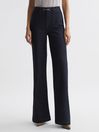 Reiss Montecito Leenah Paige High Rise Flared Jeans