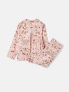 Sleeptight Pink Printed Button Through Pyjamas