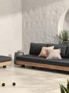 .COM Grey Avarna Garden 3 Seater Sofa