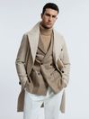 Atelier Italian Wool Blend Double Breasted Coat