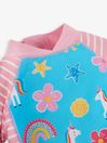 JoJo Maman Bébé Pink UPF 50 1-Piece Sun Protection Suit