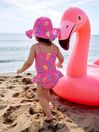 JoJo Maman Bébé Pink Flamingo Swimsuit With Integral Nappy