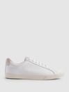 Veja Leather Suede Stitch Trainers