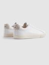 Veja Leather Suede Stitch Trainers