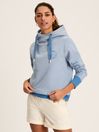 Joules Rushton Blue Cowl Neck Hoodie