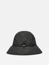 Joules Harriet Black Quilted Hat