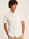Joules Oxford White Classic Fit Short Sleeve Shirt