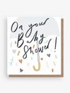 Caroline Gardner Caroline Gardner On Your Baby Shower Umbrella Confetti Card