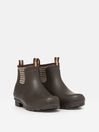 Joules Foxton Wellibobs Chocolate Brown Neoprene Lined Ankle Wellies
