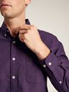 Joules Oxford Purple Long Sleeve Oxford Shirt