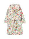 Joules Starlight Pink Cosy Fleece Lined Dressing Gown