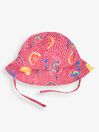 JoJo Maman Bébé Pink UPF 50 Floppy Sun Hat
