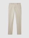 Reiss Stone Eastbury Slim Fit Cotton Blend Chinos