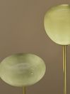 .COM Green Glass Adrianne Floor Lamp