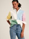 Joules Falmouth Multi Colour Block Cotton Rugby Shirt