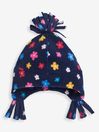 JoJo Maman Bébé Floral Polarfleece Pixie Hat