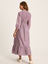 Joules Addison Purple Printed Midaxi Dress