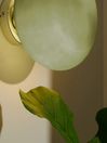 .COM Green Adrianne Glass Wall Light