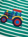 JoJo Maman Bébé Green Tractor Mix & Match Pyjamas