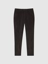 Reiss Chocolate Holborn Fine Cord Formal Trousers