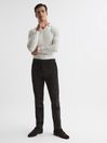 Reiss Chocolate Holborn Fine Cord Formal Trousers
