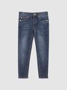 Reiss Washed Indigo James Junior Slim Jeans