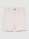Reiss Pink Wicket Casual Chino Shorts