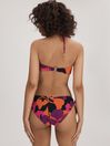 Florere Printed Bandeau Bikini Top