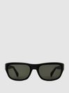 Curry and Paxton Narrow Rectangular Sunglasses