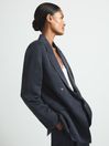 Atelier Cupro Double Breasted Suit Blazer