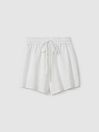 Bondi Born Cotton Blend Drawstring Shorts