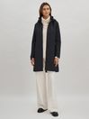 Scandinavian Edition Detachable Hooded Trench