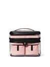 Victoria's Secret Iconic Stripe Pink 4 in 1 Makeup Bag