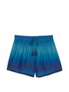 Victoria's Secret Blue Ombre Shorts Cover UP