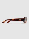 DMY Studios Oval Tortoiseshell Sunglasses