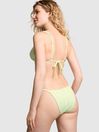 Victoria's Secret PINK Lime Cream Green Cheeky Swim Bikini Bottom
