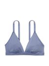 Victoria's Secret PINK Dusty Iris Blue Triangle Soft Stretch Bralette
