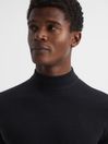 Reiss Slate Kelby Wool Turtle Neck Jumper