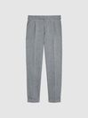 Reiss Indigo Map Tapered Side Adjuster Trousers