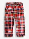 JoJo Maman Bébé Red Classic Tartan Pyjamas