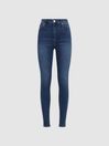 Reiss Ink Garcia Contour High Rise Skinny Jeans