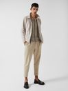 Reiss Off White Craven - Che Che Suede Coach Jacket
