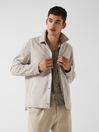 Reiss Off White Craven - Che Che Suede Coach Jacket