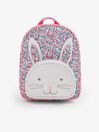 JoJo Maman Bébé Ditsy Floral Bunny Character Backpack