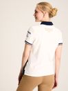 Joules Official Badminton Cream & Navy Polo Shirt